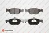 EUROREPAR FIAT Тормозные колодки передние PUNTO 1.9D 99- 1617260180 EUROREPAR 1617260180