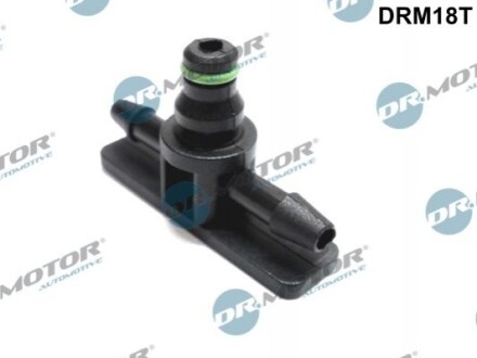 DRMOTOR Штуцер шланга обратки Т-подiбний, з безпекою - Bosch (пласт.) DR. MOTOR DRM18T (фото 1)