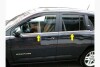 Jeep Compass 2006-2016 Нижние молдинги стекол (4 шт, нерж) CarmoS 64450589 (фото 1)