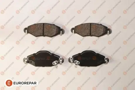 TOYOTA гальмівні колодки передн.Yaris 99- Eurorepar 1617268280