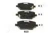 JAPANPARTS  гальм. колод. передн. JEEP RENEGADE 14- PA-923AF JAPANPARTS PA-923AF