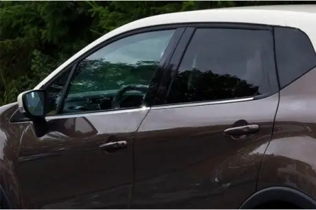 Renault Captur 2013- Нижние молдинги стекол (4 шт, нерж) CarmoS 6459389