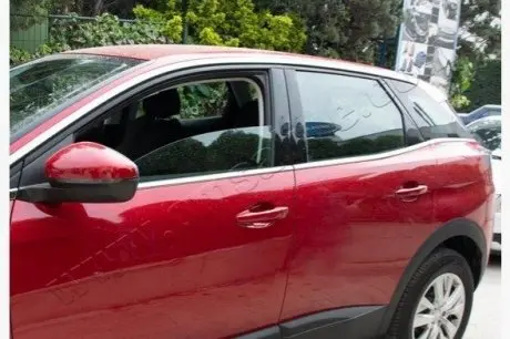 Peugeot 3008 2016- Нижние молдинги стекол (8 шт, нерж) CarmoS 64503382