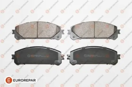 TOYOTA колодки гальмівні дискові Lexus Eurorepar 1639382180