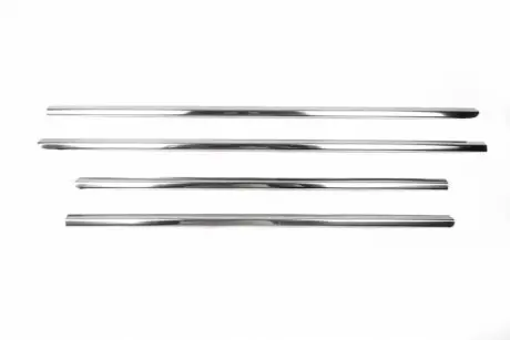 Mercedes W210 1995-2003 Молдинги стекол нижние 4шт CarmoS 6450367