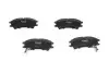 KAVO PARTS HYUNDAI гальмівні колодки Atos 98- KBP-3004 KAVO PARTS KBP-3004