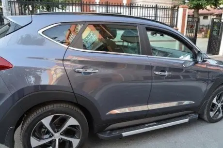 Hyundai Tucson 2015- Молдинги дверные широкие 4шт CarmoS 6458718