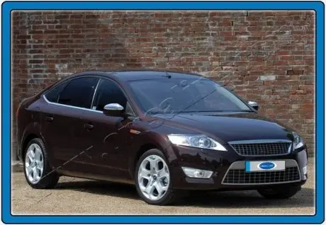 Ford Mondeo 2007-2013 Молдинги стекол нижние 4шт CarmoS 6450352
