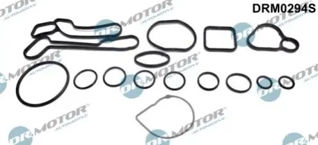 DRMOTOR К-т прокладок масляного радiатора 15 елементiв DR. MOTOR DRM0294S