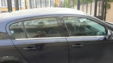 Opel Astra H Sd 2007- Молдинги стекол нижние 4шт CarmoS 6450376