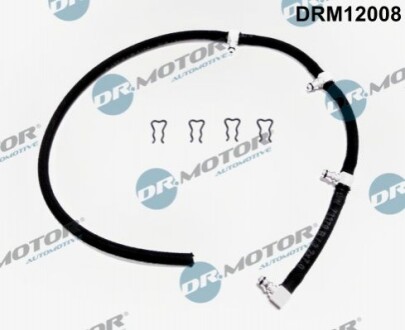 DRMOTOR Шланг паливної системи алюмiнiєвi зєднувачi DR. MOTOR DRM12008 (фото 1)