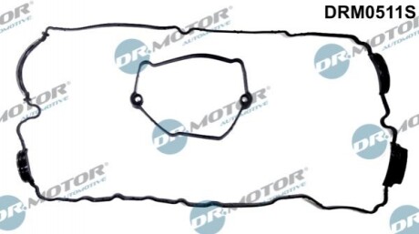 DRMOTOR Прокладка клапанної кришки, к-т 2 елементи DR. MOTOR DRM0511S (фото 1)