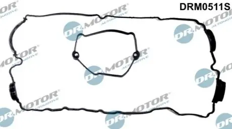 Прокладка клапанної кришки, к-т 2 елементи DRMOTOR DR. MOTOR DRM0511S (фото 1)