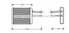 AVA FIAT Радіатор опалення Alfa Romeo 147/156 AVA AVA COOLING AL6072 (фото 1)