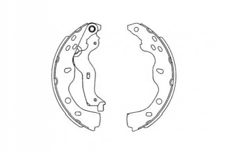 PARTS SUZUKI щоки гальм SX4 06- PARTS KAVO KBS-8914