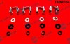 DRMOTOR DRM0184 Ремкомплект форсунки 16 елементiв DRM0184