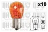 Автолампа P21W 12V 21W BA15s оранжева QH QBL343