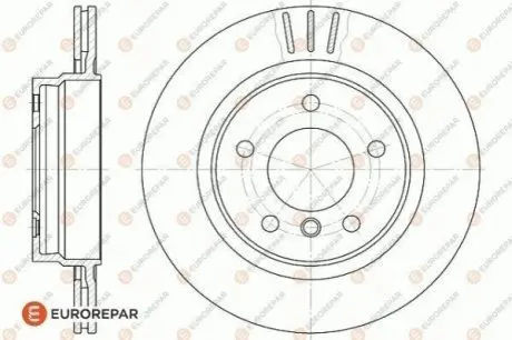 ДИСК ГАЛЬМ?ВНИЙ Eurorepar 1618879980