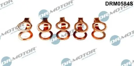 DRMOTOR К-т ущiльнюючих кiлець, 5шт. DR. MOTOR DRM0584S (фото 1)