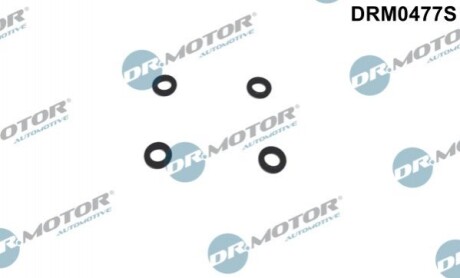 DRMOTOR К-т ущiльнюючих кiлець, 4шт DR. MOTOR DRM0477S (фото 1)