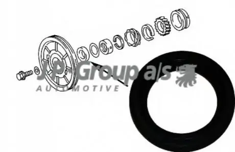 JPGROUP Сальники валу JP GROUP 1119500700