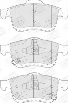 Гальмівні колодки передні Fiat 500L CHAMPION 573806CH