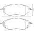 Гальмівні колодки передні Subaru BRZ, Forester, Legacy IV, V, VI, Levorg, Outback, Tribeca, WRX Jurid 572638J (фото 1)