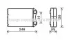 AVA MINI Радіатор опалення MINI (R50, R53, R52) BW6426 AVA BW6426
