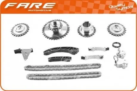 FARE Ланцюг ГРМ к-т до 02.09 (Hyundai Elantra/Kia Ceed 1.6 CRDi 05-15) Fare sa 15020