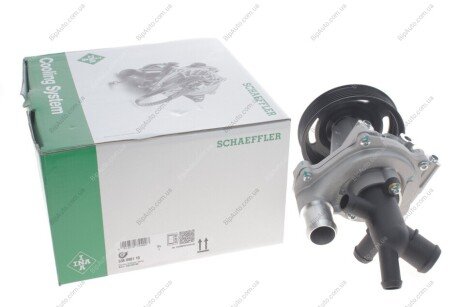 Насос охолоджуючої рідини FORD RANGER, TRANSIT, TRANSIT V363 LAND ROVER DEFENDER BKFA-YMRA 04.06- INA 538 0981 10 (фото 1)