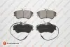 EUROREPAR  RENAULT Тормозные колодки передние ESPACE 1.9TDI-3.0 96- 1617254680 EUROREPAR 1617254680