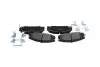 PARTS OPEL колодки гальмівні передн.Frontera 92- PARTS KAVO KBP-3503 (фото 3)