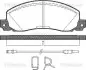 Колодки гальмівні передні TRISCAN 811025846