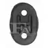 FISCHER NISSAN кріплення глушника Almera, Maxima, Sunny -00, Primera -02 (мат. EPDM) 753-711 FISCHER 753-711