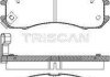 Колодки гальмівні передні TRISCAN 811050881
