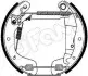 CIFAM DAEWOO Комплект гальмівних колодок (барабанні) LANOS / SENS (KLAT) 1.3/1.5 97-, OPEL ASTRA F 1.4/1.6 98-02 151-124 CIFAM 151-124
