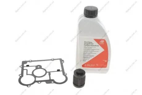 Фільтр масляний дифференціал + прокладка + олива Opel Insignia A/B/Saab 9-3 07- (VI Generation) FEBI BILSTEIN 181849 (фото 1)