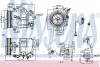 NISSENS JEEP Компресор кондиціонера COMPASS 2.0, 2.4 06-, PATRIOT 2.0 11-, 2.4 08- 890375 NISSENS