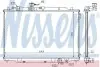 Радіатор охолодження двигуна MZ626 16/18/22 MT 87-91 (вир-во Nissens) 62405A