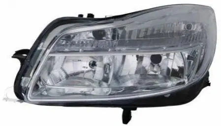 Фара передняя Opel Insignia 2008-2013 левая H7/H1,+днев.свет,автомат DEPO 442-1158LMLD-EM