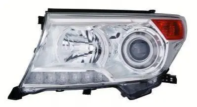 TY Land Cruiser 200 12- Фара перед.лів.-мотор D4S/HB3/W21W/LED DEPO 212-11U5L-LDH-M