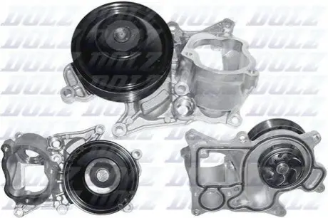 Водяний насос BMW 1/3/5/X3 07- (дв. N47D20) DOLZ B250