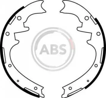 ABS Гальмiвнi колодки барабаннi A.B.S. 40705