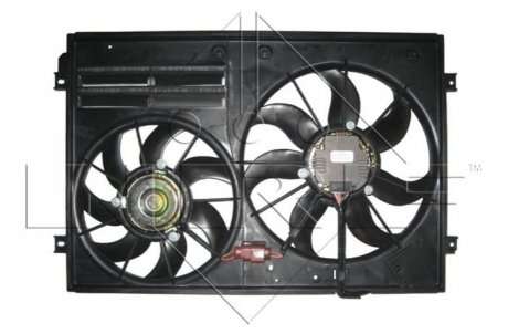 Вентилятор радіатора VW Caddy 1.9/2.0TDI 295mm (з дифузором) NRF 47387 (фото 1)