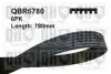 QH QBR6780 Ремiнь клиновий 6PK#780 QBR6780