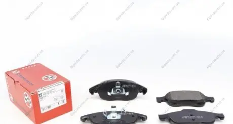 Колодки гальмівні (передні) Citroen Berlingo/Peugeot Partner 08- (Ate-Teves) ZIMMERMANN 24538.185.1