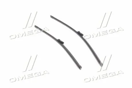 Щітки склоочисника Flat 600/500mm Audi A5/BMW X5/Renault Twingo 1.5dCi 08- Denckermann VD10071
