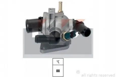 Термостат (аналог EPS 1.880.673/Facet 7.8673) Kw 580 673