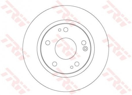 Диск гальмівний TRW DF6704