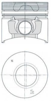 Поршень KOLBENSCHMIDT 40773600